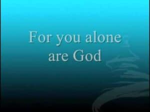You Are God Alone Lyrics Marvin Sapp
