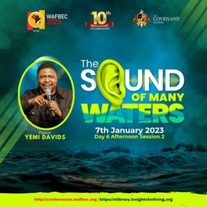 Sound Of Blessing - Pastor Yemi Davids (WAFBEC 2023)