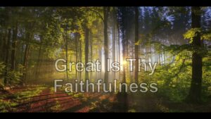 Great Is Thy Faithfulness Michael W. Smith Lyrics