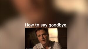 How To Say Goodbye Michael W. Smith Lyrics