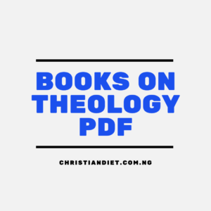 Books On Theology [PDF Download]