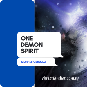 One Demon Spirit By Morris Cerullo [PDF Download]