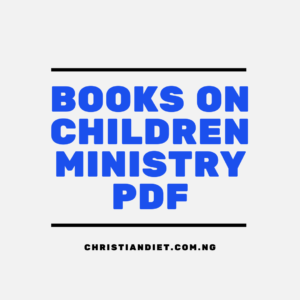 Books On Children Ministry [PDF Download]