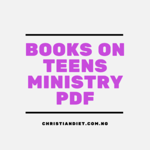 Books On Teens Ministry [PDF Download]