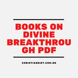 Books On Divine Breakthrough [PDF Download]