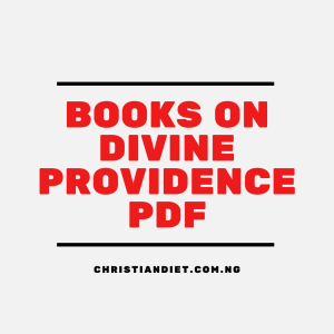 Books On Divine Providence[PDF Download]