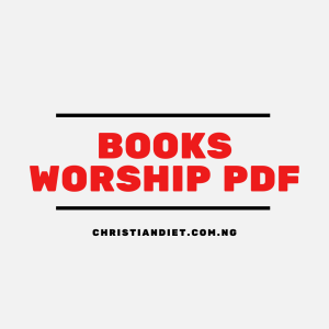 Books On Worship [PDF Download]