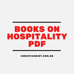 Books On Hospitality [PDF Download]