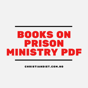 Books On Prison Ministry [PDF Download]