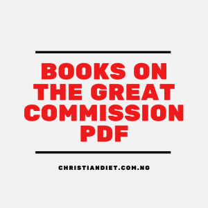 Books On The Great Commission [PDF Download]