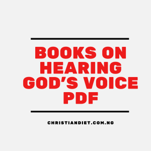 Books On Hearing God's Voice [PDF Download]