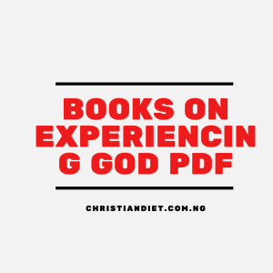 Books On Experiencing God [PDF Download]