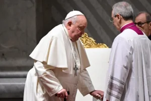 Pope-Francis-1-300x200 After hospitalizing for bronchitis, Pope Francis is in stable condition