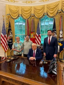 Donald-Trump-225x300 President Trump Hosts Brother of Pope Leo XIV’s at White House