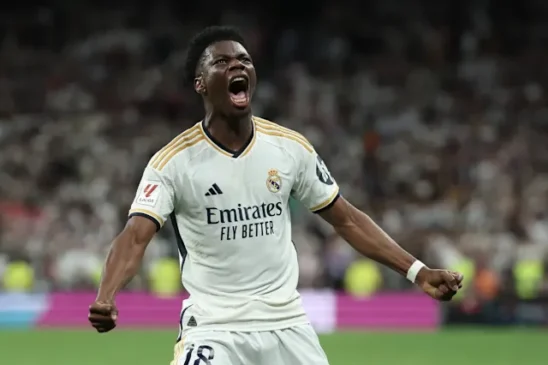 Aurelien-Tchouameni-548x365 Real Madrid FC Players, Positions, Age, and Their Religion 2025